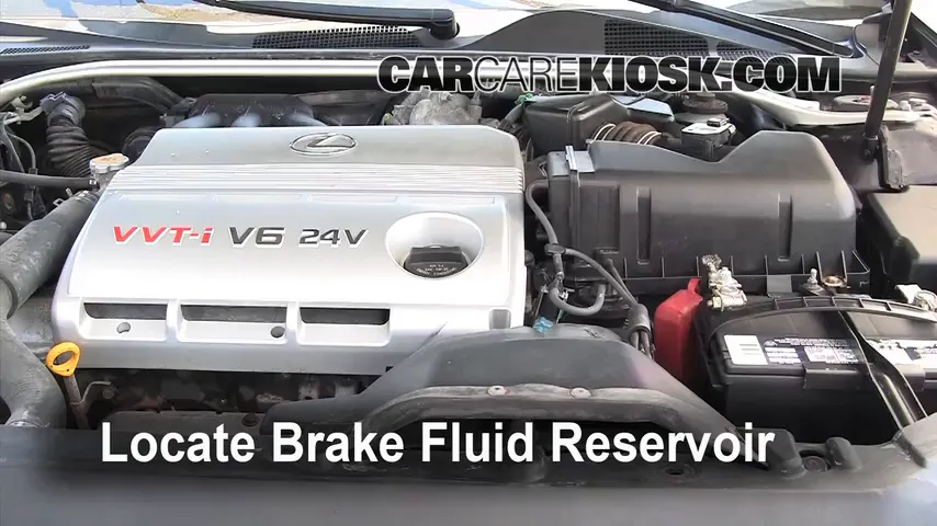 2002 Lexus ES300 3.0L V6 Brake Fluid Add Fluid